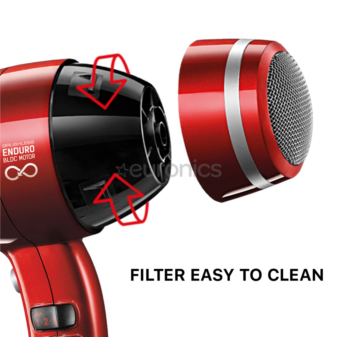 Valera Swiss Power4ever, 2400 W, punane - Föön