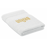 Braun, white - Towel