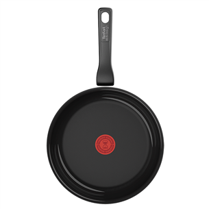 Tefal Renew, 24 cm, black - Frypan