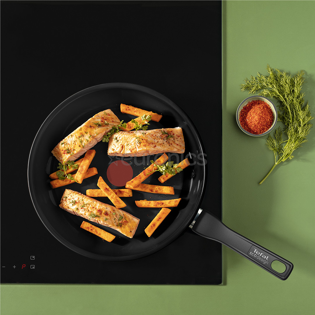 Tefal Renew, 24 см, черный - Сковорода