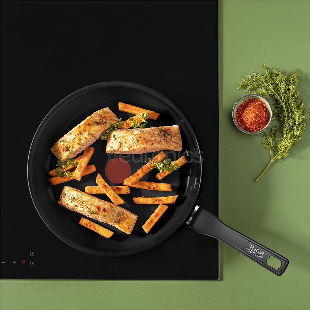 Tefal Renew, 24 cm, black - Frypan
