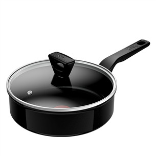 Tefal Renew, 24 см, черный - Сотейник