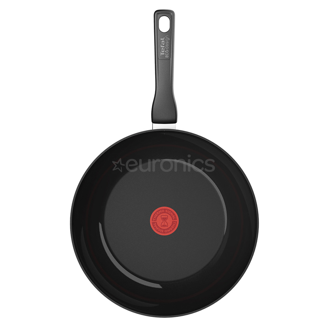 Tefal Renew, 28 cm, must - Vokkpann