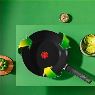 Tefal Renew, 28 cm, must - Vokkpann