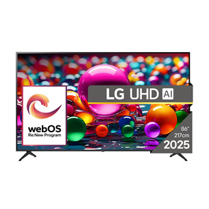 LG UHD AI UA75, 86'', 4K UHD, LED LCD, must - Teler 86UA75006LA.AEUQ
