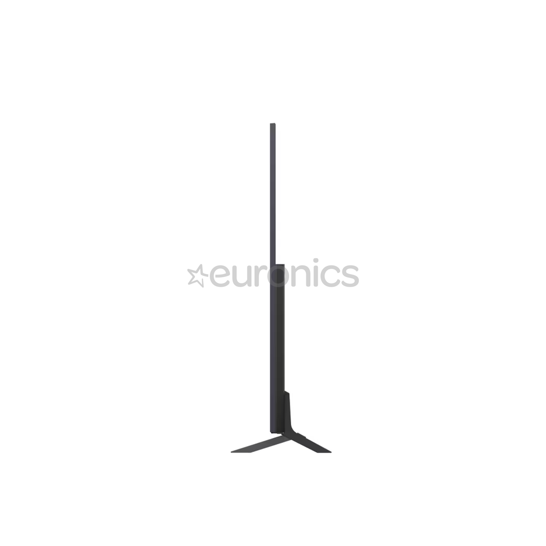 LG QNED82 AI, 86'', 4K UHD, QNED, черный - Телевизор