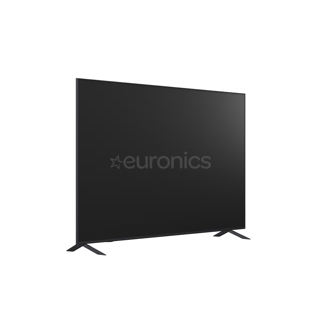 LG QNED82 AI, 86'', 4K UHD, QNED, черный - Телевизор