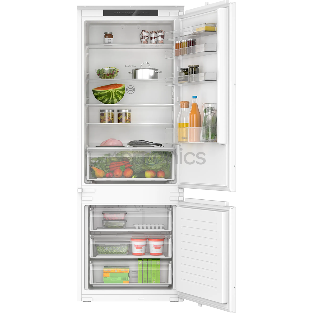Bosch Series 2, NoFrost, 383 L, height 194 cm - Built-in refrigerator