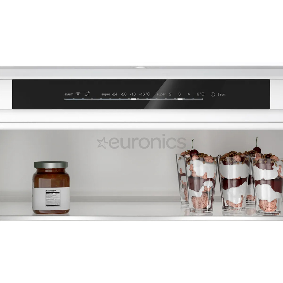 Bosch Series 2, NoFrost, 383 л, высота 194 см - Интегрируемый холодильник