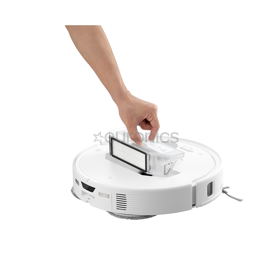 Roborock QRevo Curv, märg- ja kuivpuhastus, valge - Robottolmuimeja