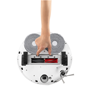 Roborock QRevo Curv, märg- ja kuivpuhastus, valge - Robottolmuimeja