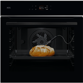 AEG 7000 Series MealAssist, 71 L, pyrolytic cleaning, black - Built-in oven