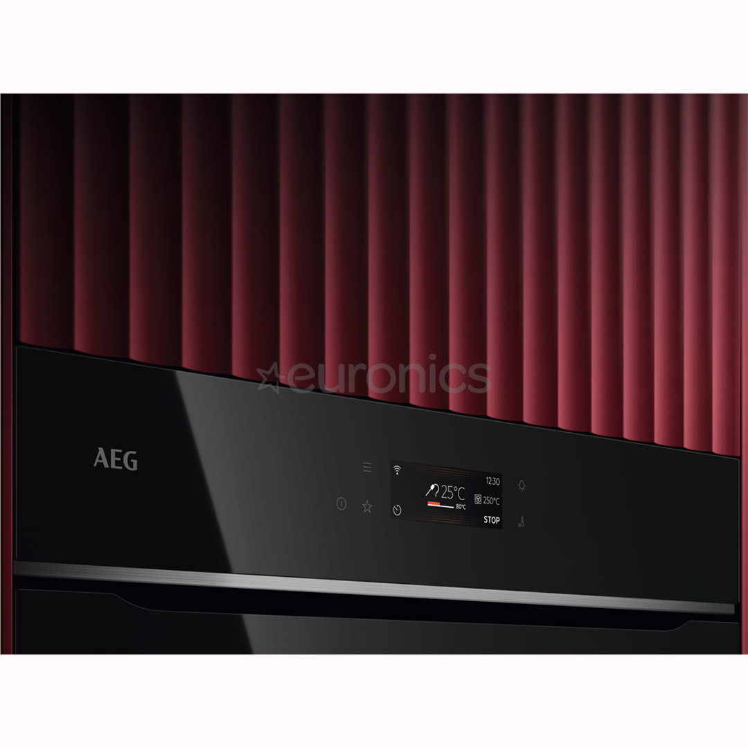 AEG 7000 Seeria MealAssist, 71 L, pürolüütiline puhastus, must - Integreeritav ahi