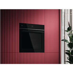 AEG 7000 Series MealAssist, 71 L, pyrolytic cleaning, black - Built-in oven