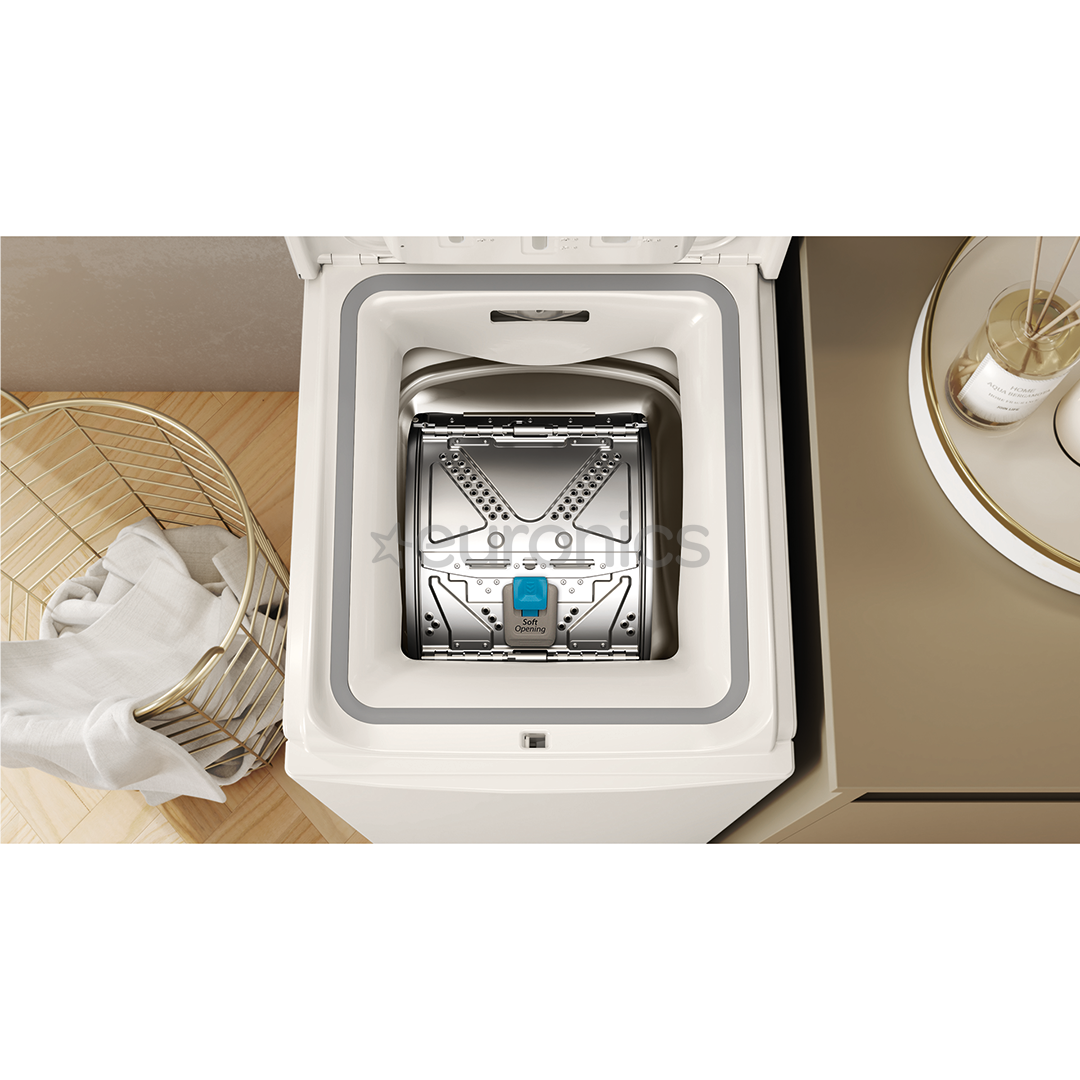 Whirlpool, 6.5 kg, sügavus 60 cm, 1200 p/min - Pealtlaetav pesumasin
