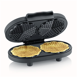 Severin, 1200 W, black - Waffle maker