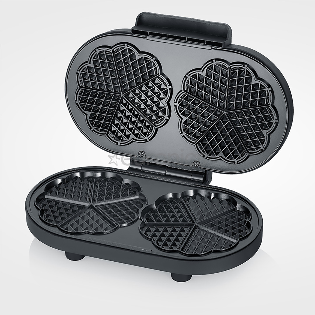 Severin, 1200 W, black - Waffle maker