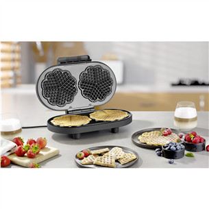 Severin, 1200 W, black - Waffle maker