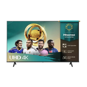 Hisense A6Q, 43'', 4K UHD, LED LCD, черный - Телевизор 43A6Q