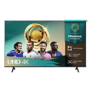 Hisense A6Q, 55'', 4K UHD, LED LCD, черный - Телевизор 55A6Q