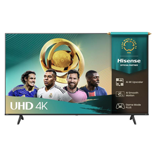 Hisense A6Q, 75'', 4K UHD, LED LCD, черный - Телевизор 75A6Q