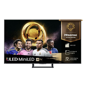 Hisense E8Q, 65'', 4K UHD, ULED, Mini LED, черный - Телевизор 65E8Q