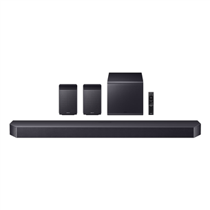Samsung Q-Series HW-Q990F, 11.1.4, titan black - Soundbar HW-Q990F/EN