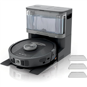 Shark PowerDetect NeverTouch, сухая и влажная уборка, черный - Робот-пылесос RV2800YEEU