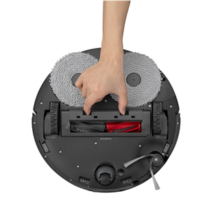 Roborock Q Revo Edge 5V1, märg- ja kuivpuhastus, must - Robottolmuimeja