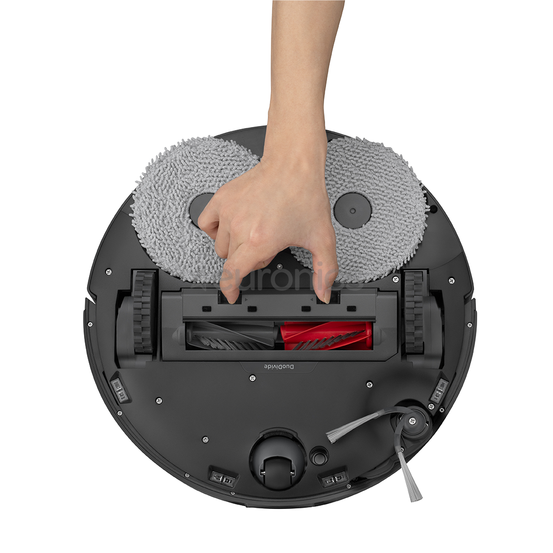 Roborock Q Revo Edge 5V1, märg- ja kuivpuhastus, must - Robottolmuimeja