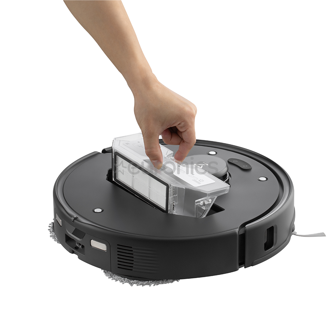 Roborock Q Revo Edge 5V1, märg- ja kuivpuhastus, must - Robottolmuimeja