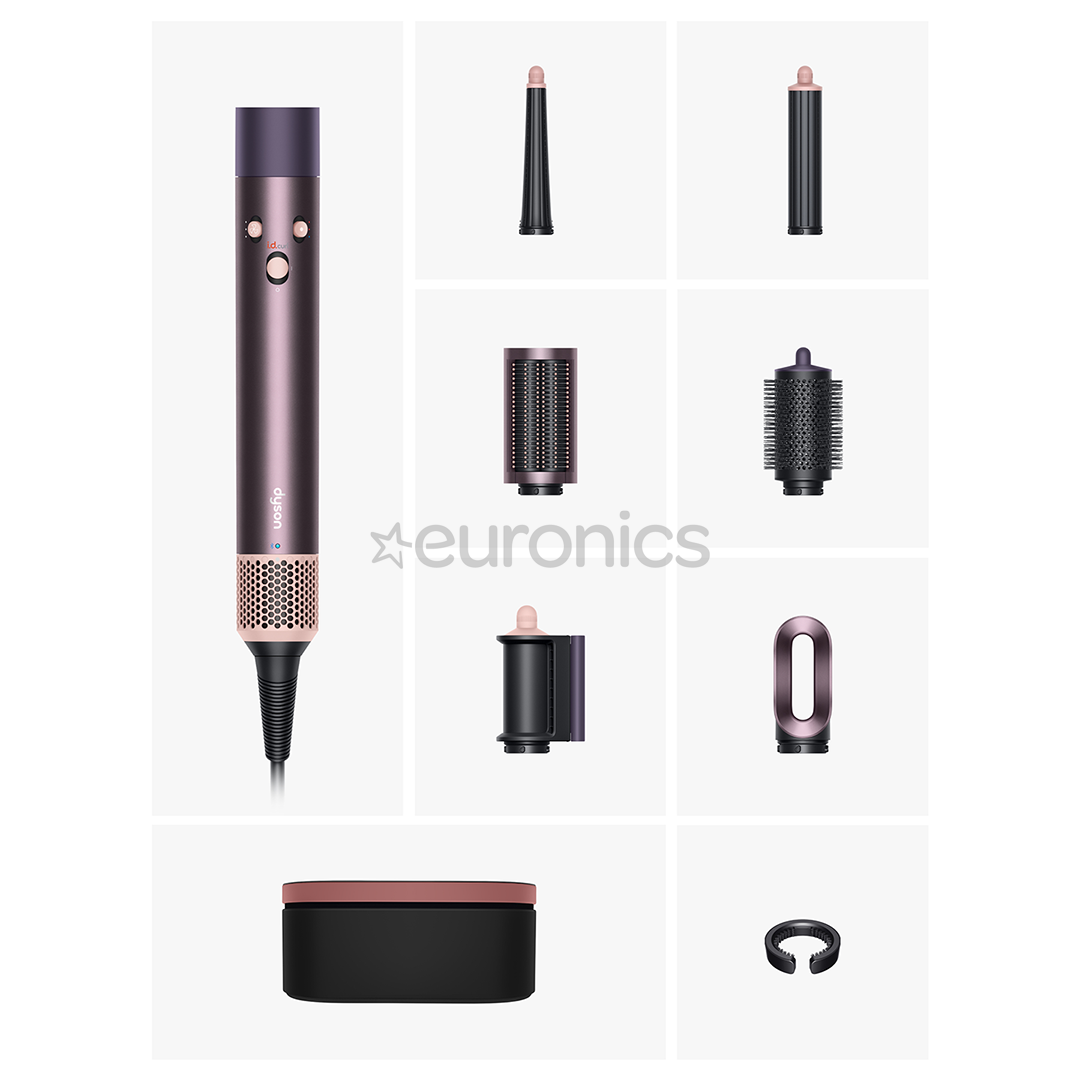 Dyson Airwrap i.d.™, Bluetooth®, 1300 W, Jasper Plum, lilla - Juuste kujundamise seade