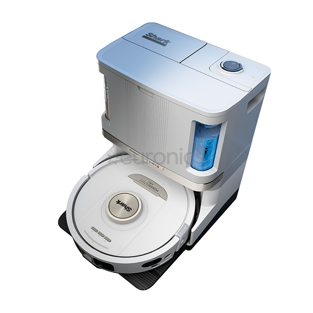 Shark PowerDetect NeverTouch Pro, märg- ja kuivpuhastus, valge - Robottolmuimeja