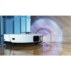 Shark PowerDetect NeverTouch Pro, märg- ja kuivpuhastus, valge - Robottolmuimeja