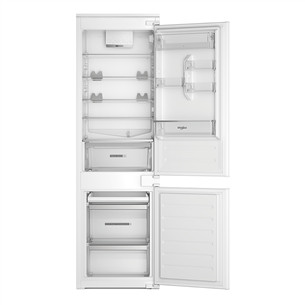 Whirlpool, 268 L, height 177 cm - Built-in refrigerator WHC18D011C1SF