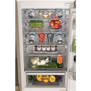 Whirlpool, 268 L, height 177 cm - Built-in refrigerator