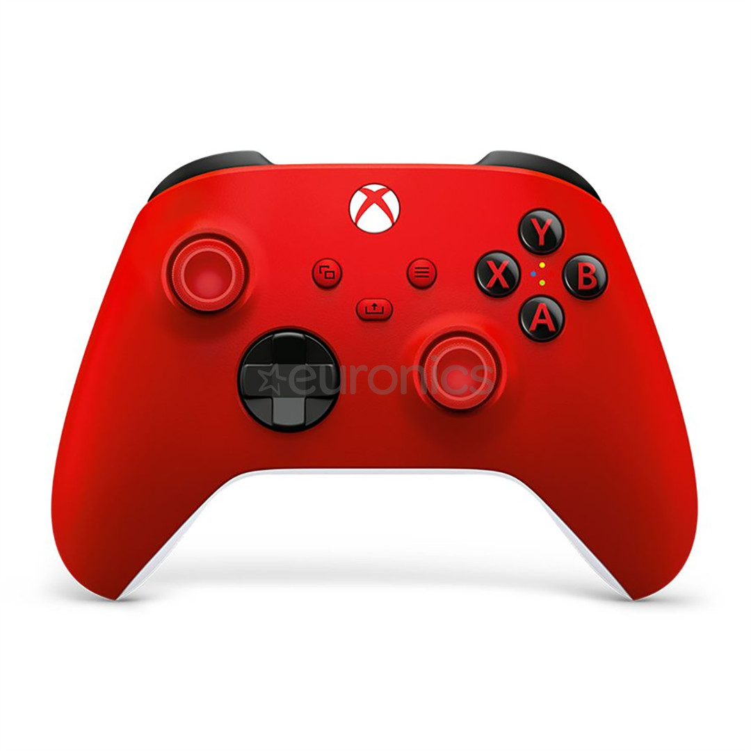 Microsoft Wireless Controller, Xbox One / Series X/S, punane - Juhtmevaba pult