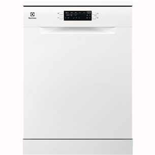 Electrolux 300 Series AirDry, 13 place settings, white - Free standing dishwasher ESA47300SW
