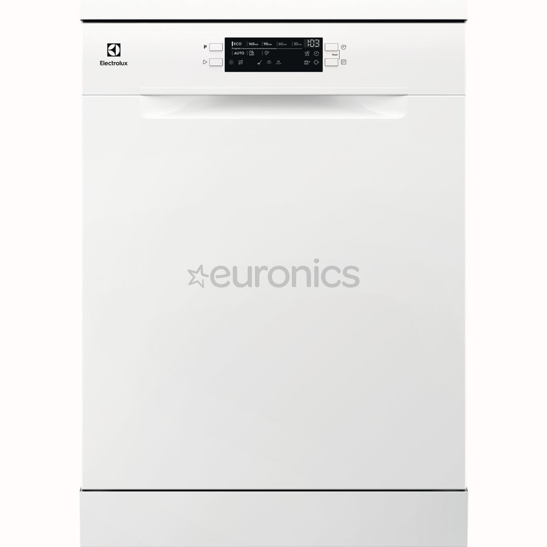 Electrolux 300 Series AirDry, 13 place settings, white - Free standing dishwasher