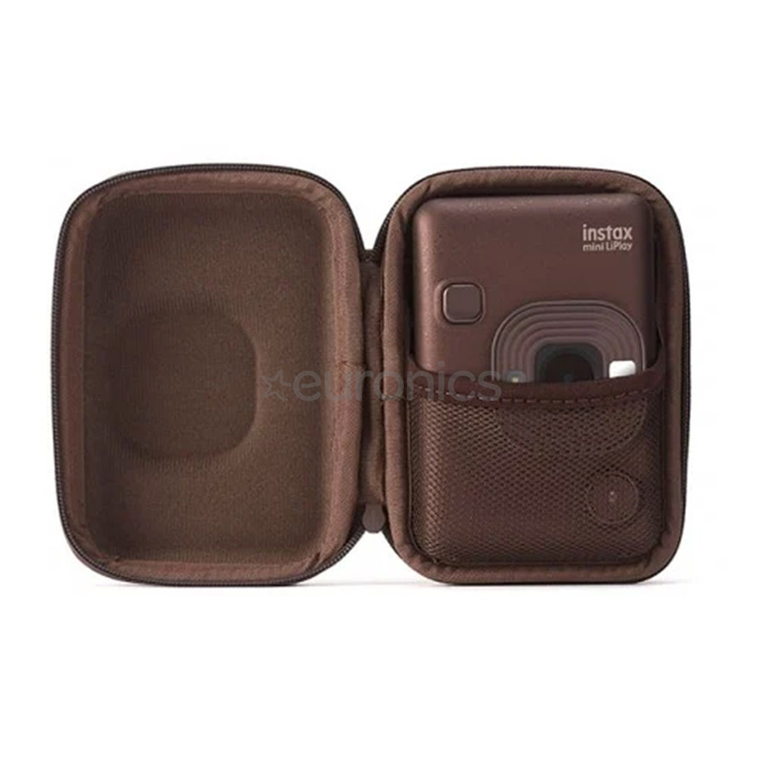 Fujifilm Instax Mini LiPlay Camera Case, pruun - Ümbris