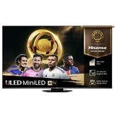 Hisense U8Q, 65'', 4K UHD, ULED, Mini LED, черный - Телевизор