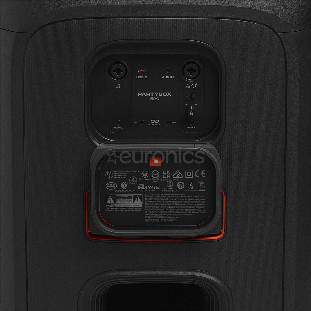 JBL Partybox Stage 520, must - Peokõlar