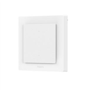 Aqara Light Switch H2, 2 buttons, white - Smart wall switch WS-K07D