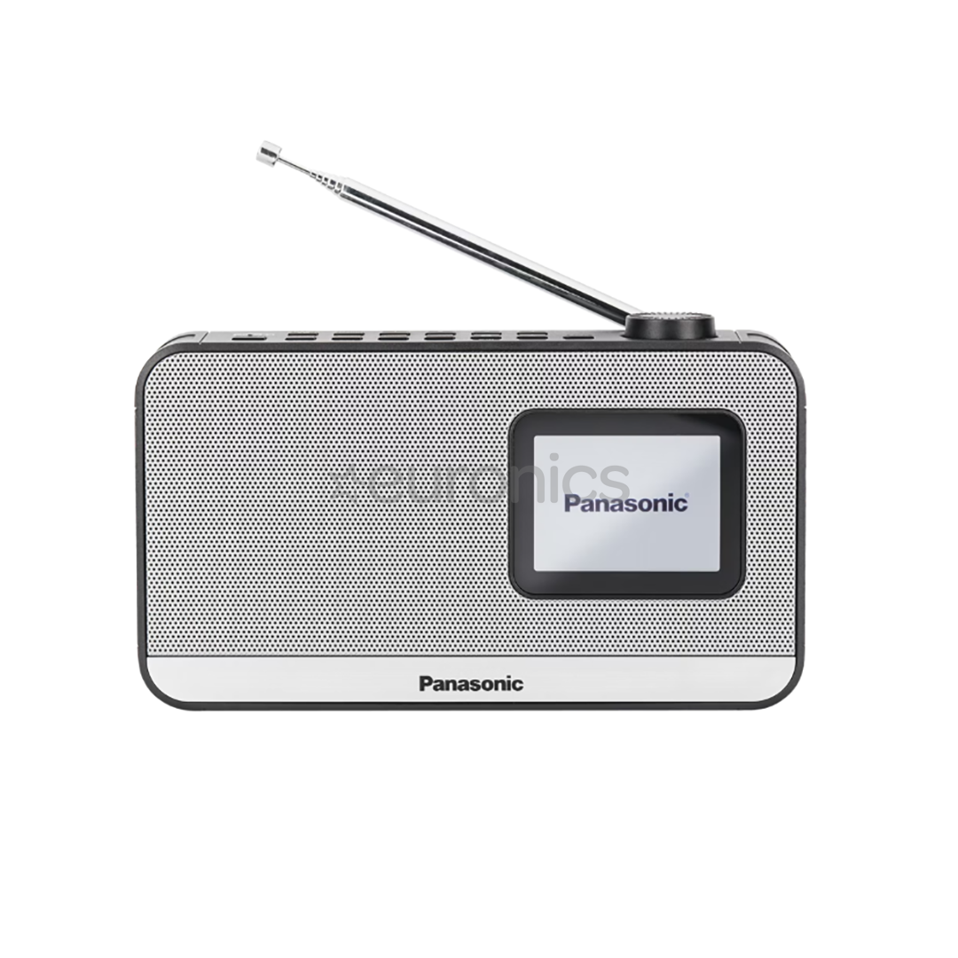 Panasonic RF-D15, FM, DAB+, Bluetooth, must - Raadio
