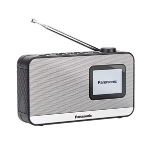 Panasonic RF-D15, FM, DAB+, Bluetooth, must - Raadio