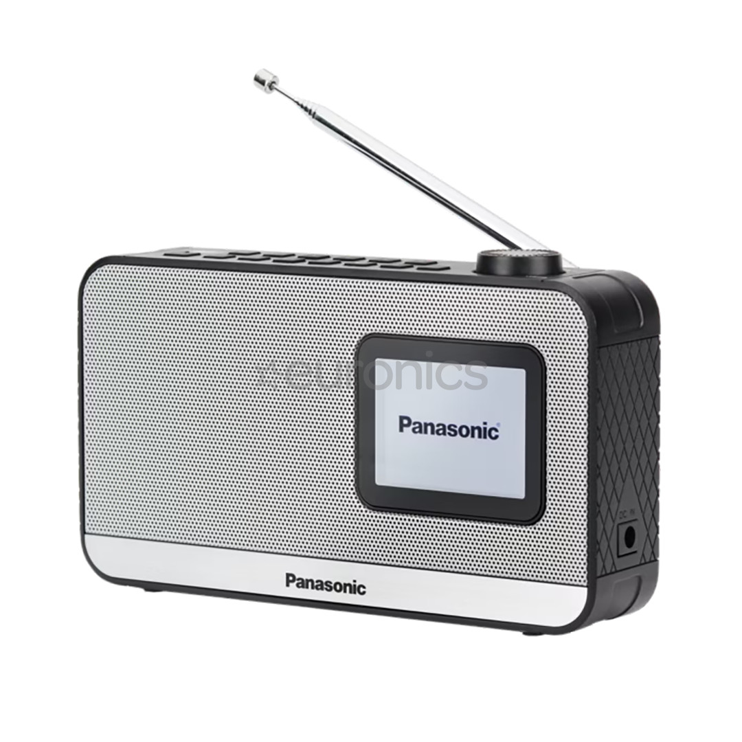 Panasonic RF-D15, FM, DAB+, Bluetooth, must - Raadio