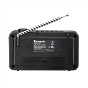 Panasonic RF-D15, FM, DAB+, Bluetooth, must - Raadio