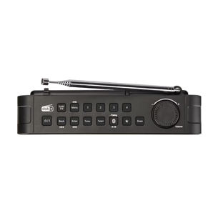Panasonic RF-D15, FM, DAB+, Bluetooth, must - Raadio