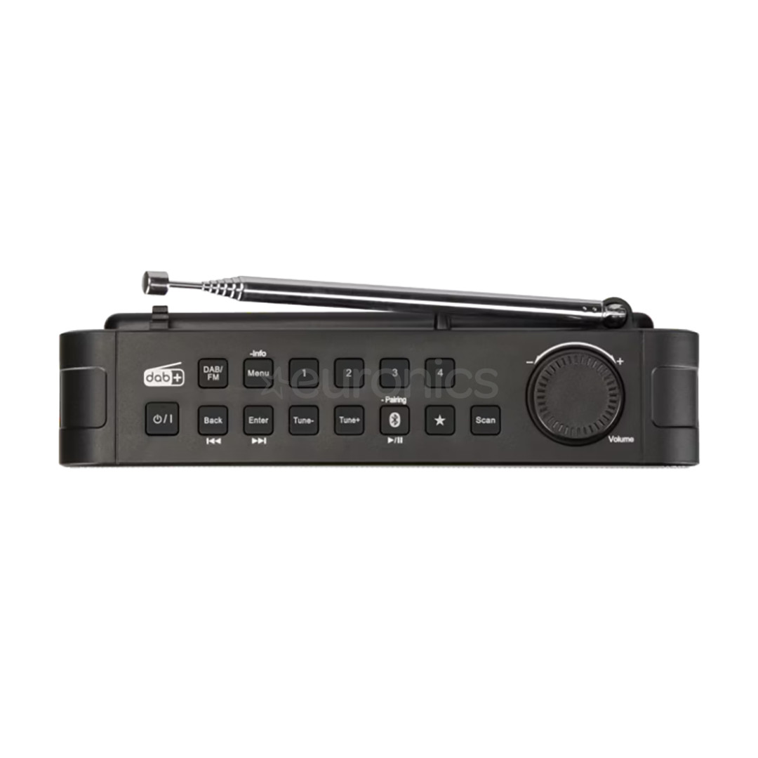 Panasonic RF-D15, FM, DAB+, Bluetooth, must - Raadio
