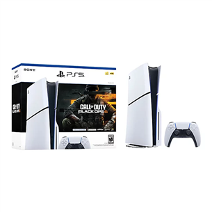 Sony PlayStation 5 Slim + Call of Duty®: Black Ops 6, valge - Mängukonsool